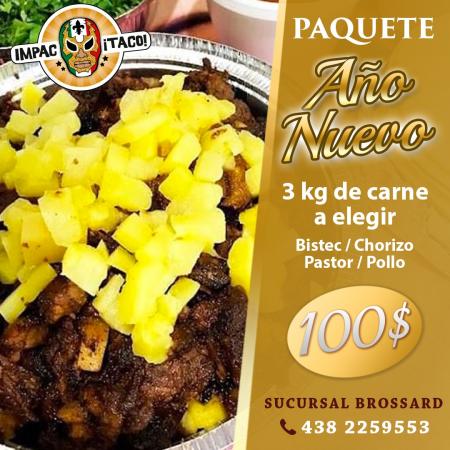 PAQ A&Ntilde;O NUEVO Brossard
